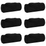 Mantitas de Sofá 6 pcs Negro 270 x 240 cm Lana en Ropa de cama | Comprar online en Foru.es