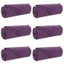 Mantitas de Sofá 6 pcs Morado 170 x 130 cm Lana en Ropa de cama | Comprar online en Foru.es