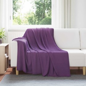 Mantitas de Sofá 6 pcs Morado 200 x 150 cm Lana en Ropa de cama | Comprar online en Foru.es