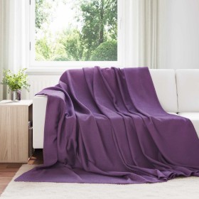 Mantitas de Sofá 6 pcs Morado 270 x 240 cm Lana en Ropa de cama | Comprar online en Foru.es