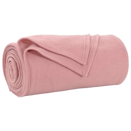 Mantitas de Sofá 6 pcs Rosa 200 x 150 cm Lana en Ropa de cama | Comprar online en Foru.es
