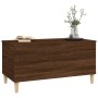 Mesa de centro madera contrachapada roble marrón 90x44,5x45 cm de vidaXL, Mesas de centro - Ref: Foro24-819587, Precio: 65,63...