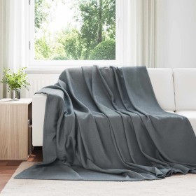 Mantitas de Sofá 24 pcs Gris oscuro 270 x 240 cm Lana en Ropa de cama | Comprar online en Foru.es