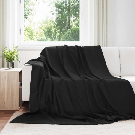Mantitas de Sofá 24 pcs Negro 270 x 240 cm Lana en Ropa de cama | Comprar online en Foru.es