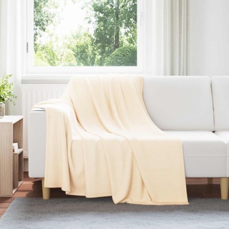 Mantitas de Sofá 24 pcs Crema 200 x 150 cm Lana en Ropa de cama | Comprar online en Foru.es