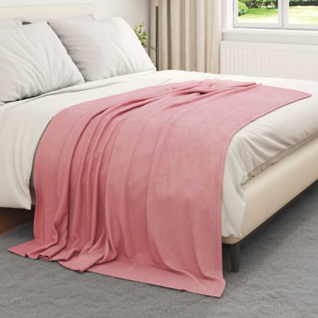 Mantitas de Sofá 24 pcs Rosa 200 x 150 cm Lana en Ropa de cama | Comprar online en Foru.es