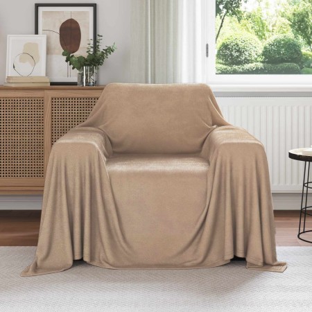 Manta Camel 210 x 140 cm Lana en Ropa de cama | Comprar online en Foru.es