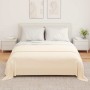 Mantitas de Sofá 6 pcs Crema 280 x 210 cm Lana en Ropa de cama | Comprar online en Foru.es
