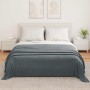 Mantitas de Sofá 6 pcs Gris oscuro 350 x 270 cm Lana en Ropa de cama | Comprar online en Foru.es