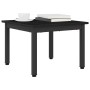 Mesa de Café Roble Negro 50 x 50 x 36 cm Madera de ingeniería en Mesas de centro | Comprar online en Foru.es