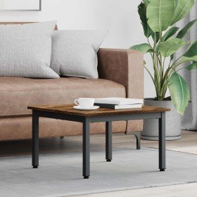 Mesa de Café Roble Humo 60 x 60 x 36 cm Madera de ingeniería en Mesas de centro | Comprar online en Foru.es