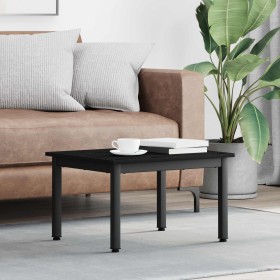 Mesa de Café Roble Negro 60 x 50 x 36 cm Madera de ingeniería en Mesas de centro | Comprar online en Foru.es