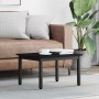 Mesa de Café Roble Negro 60 x 50 x 36 cm Madera de ingeniería en Mesas de centro | Comprar online en Foru.es
