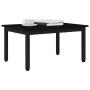 Mesa de Café Roble Negro 70 x 50 x 36 cm Madera de ingeniería en Mesas de centro | Comprar online en Foru.es