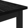 Mesa de Café Roble Negro 70 x 50 x 36 cm Madera de ingeniería en Mesas de centro | Comprar online en Foru.es