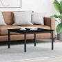 Mesa de Café Roble Negro 80 x 80 x 45 cm Madera de ingeniería en Mesas de centro | Comprar online en Foru.es