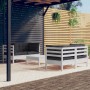 Muebles de jardín 5 pzas con cojines antracita madera de pino en Conjuntos de jardín | Comprar online en Foru.es