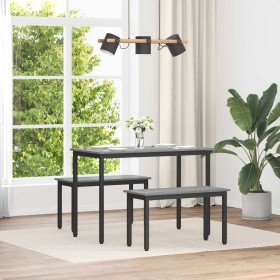 Banco Gris Sonoma 80 x 35 x 45 cm Madera de ingeniería en Bancos | Comprar online en Foru.es