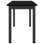 Banco Roble Negro 110 x 35 x 45 cm Madera de ingeniería en Bancos | Comprar online en Foru.es