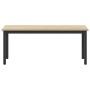 Banco Sonoma 110 x 35 x 45 cm Madera de ingeniería en Bancos | Comprar online en Foru.es