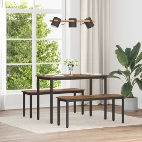 Banco Madera vieja 110 x 35 x 45 cm Madera de ingeniería en Bancos | Comprar online en Foru.es