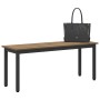 Banco Roble Artesanal 110 x 35 x 45 cm Madera de ingeniería en Bancos | Comprar online en Foru.es