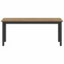 Banco Roble Artesanal 110 x 35 x 45 cm Madera de ingeniería en Bancos | Comprar online en Foru.es