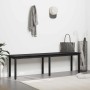 Banco Roble Negro 160 x 35 x 45 cm Madera de ingeniería en Bancos | Comprar online en Foru.es