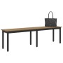 Banco Roble Artesanal 160 x 35 x 45 cm Madera de ingeniería en Bancos | Comprar online en Foru.es