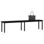 Banco Roble Negro 200 x 35 x 45 cm Madera de ingeniería en Bancos | Comprar online en Foru.es