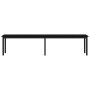 Banco Roble Negro 200 x 35 x 45 cm Madera de ingeniería en Bancos | Comprar online en Foru.es