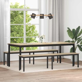 Banco Sonoma 200 x 35 x 45 cm Madera de ingeniería en Bancos | Comprar online en Foru.es
