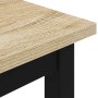 Banco Sonoma 200 x 35 x 45 cm Madera de ingeniería en Bancos | Comprar online en Foru.es