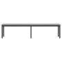 Banco Gris Sonoma 200 x 35 x 45 cm Madera de ingeniería en Bancos | Comprar online en Foru.es