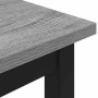 Banco Gris Sonoma 200 x 35 x 45 cm Madera de ingeniería en Bancos | Comprar online en Foru.es