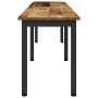 Banco Madera vieja 200 x 35 x 45 cm Madera de ingeniería en Bancos | Comprar online en Foru.es