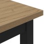 Banco Roble Artesanal 200 x 35 x 45 cm Madera de ingeniería en Bancos | Comprar online en Foru.es