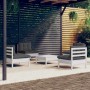 Muebles de jardín 5 pzas con cojines antracita madera de pino en Conjuntos de jardín | Comprar online en Foru.es