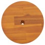 Taburete redondo madera maciza de acacia marrón 38x38x45 cm en Taburetes y sillas plegables | Comprar online en Foru.es