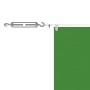 Toldo vertical verde claro 140x600 cm tela oxford en Sombrillas | Comprar online en Foru.es