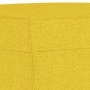Juego de sofás con cojines 3 piezas tela amarillo claro en Sofás | Comprar online en Foru.es