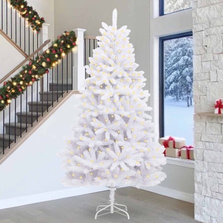 Árbol de Navidad artificial con 300 LED 300 cm PVC y Metal en Decoración Festiva y Estacional | Comprar online en Foru.es