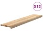Peldaños escalera 12 uds sin tratar 120x30x2 cm en Hogar | Comprar online en Foru.es