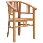 Juego de comedor para jardín 5 piezas madera maciza de teca de vidaXL, Conjuntos de jardín - Ref: Foro24-3155767, Precio: 672...