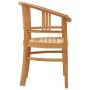 Juego de comedor para jardín 5 piezas madera maciza de teca de vidaXL, Conjuntos de jardín - Ref: Foro24-3155767, Precio: 672...