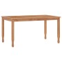 Juego de comedor para jardín 5 piezas madera maciza de teca de vidaXL, Conjuntos de jardín - Ref: Foro24-3155767, Precio: 672...