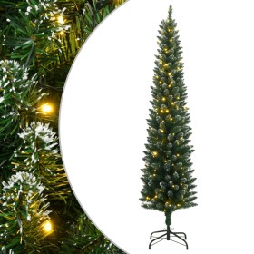 Árbol de Navidad artificial estrecho con 300 LEDs 240 cm en Decoración Festiva y Estacional | Comprar online en Foru.es