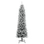 Árbol de Navidad artificial con 300 LEDs y nieve flocada 240 cm en Decoración Festiva y Estacional | Comprar online en Foru.es