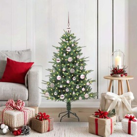 Árbol de Navidad artificial preiluminado con juego de bolas en Decoración Festiva y Estacional | Comprar online en Foru.es