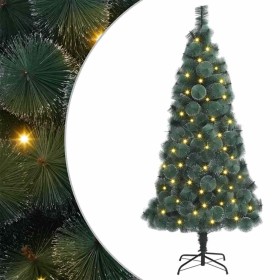 Árbol de Navidad artificial pre-iluminado Verde 180 cm PET en Decoración Festiva y Estacional | Comprar online en Foru.es